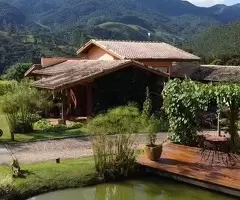 Sítio dos sonhos, com vista maravilhosa, lago e chalé extra - Imagem 2