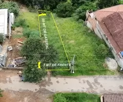 Lote a venda em São Francisco Xavier