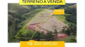 Terreno com vista maravilhosa no rio do peixe